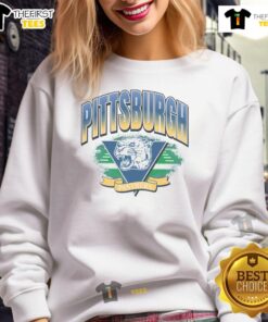 Premium Pittsburgh Panthers Vintage Arena Fade Sweatshirt, featuring classic design and team colors, perfect for fans.
