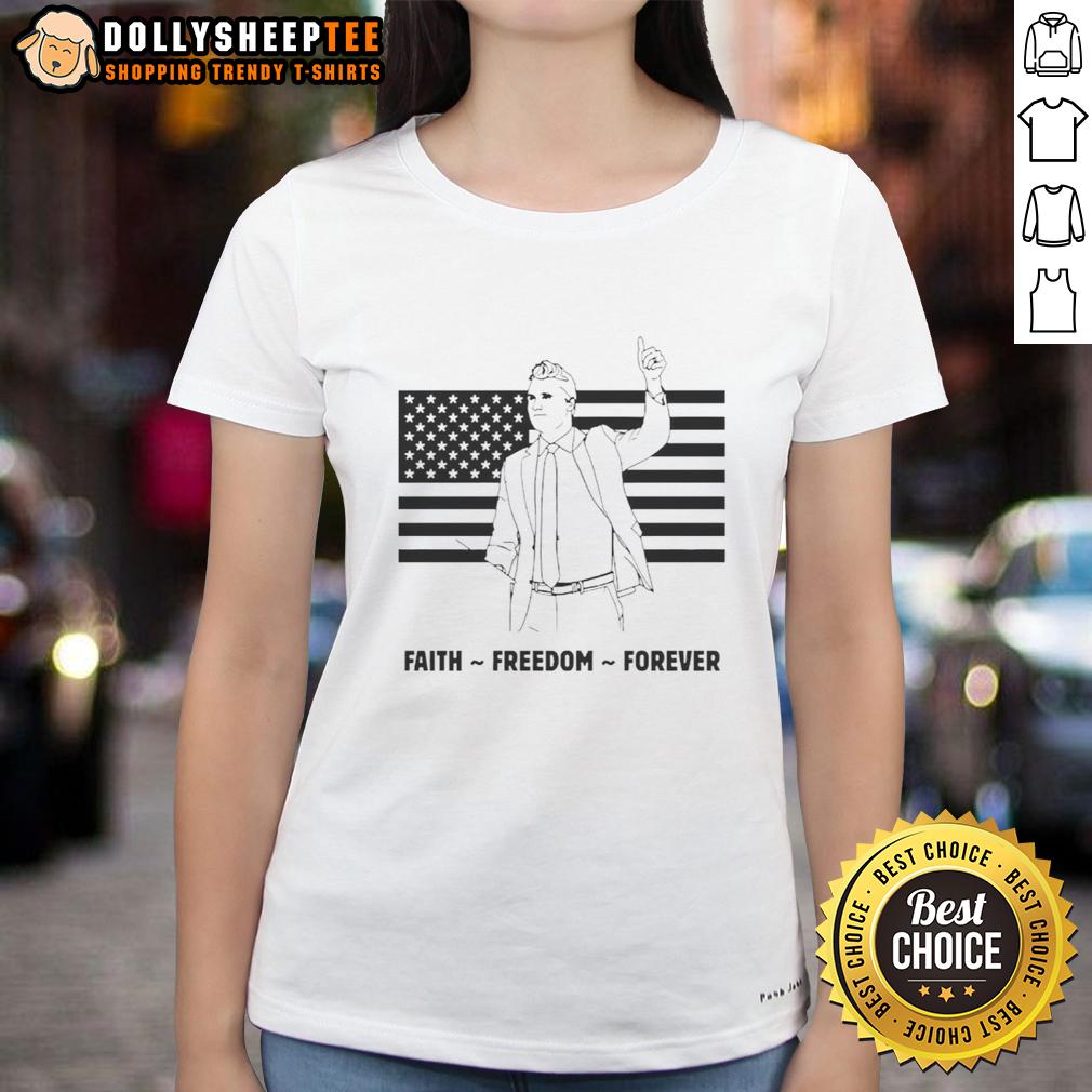 Premium R.I.P Charlie Kirk Freedom Is Not Free Flag Ladies Tee Premium R.I.P. Charlie Kirk Freedom Is Not Free flag ladies tee featuring a stylish design for patriotic women.