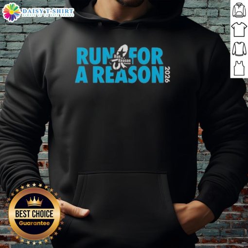 Alt Text: Premium Run For A Reason Houston 2026 Hoodie in bold colors, showcasing stylish design and comfortable fit for runners.