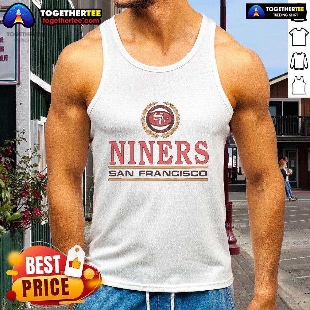 Premium San Francisco 49Ers Crest Tank Top Premium San Francisco 49ers Crest Tank Top featuring the team's iconic logo and vibrant colors for fans.