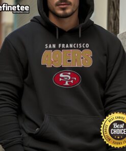 Premium Scarlet San Francisco 49ers Throwback Hoodie featuring classic logo and stylish design, perfect for fans.