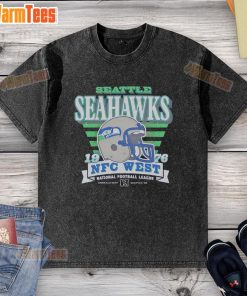 Premium Seattle Seahawks 1976 NFC West T-Shirt showcasing team pride in soft, vintage-style fabric for NFL fans.