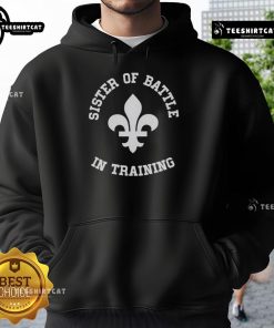Premium Sister of Battle in Training Hoodie featuring bold designs, perfect for Warhammer 40K fans and gamers.