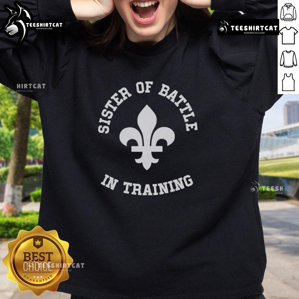 Premium Sister Of Battle In Training Sweatshirt Premium Sister of Battle in Training Sweatshirt featuring bold graphics and comfortable fit for Warhammer 40K fans.