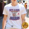 Alt Text: Premium South Alabama Jaguars Game Time T-Shirt featuring team colors and logo, perfect for game day apparel.