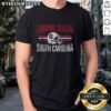 Premium South Carolina Gamecocks Football Lanorris Sellers Helmet Hero T-Shirt featuring vibrant team graphics.