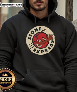 Alt Text: Premium Stone Express Hoodie in stylish design, perfect for casual wear, showcasing quality fabric and modern fit.