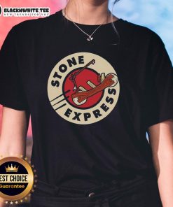 Premium Stone Express Ladies Tee in soft fabric, showcasing a stylish design perfect for casual wear and everyday comfort.
