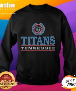 Premium Tennessee Titans Crest Sweatshirt featuring team logo, comfortable fabric, perfect for fans and game day.