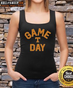 Alt Text: Premium Tennessee Volunteers Game Day logo on a stylish college tank top for ultimate fan apparel.