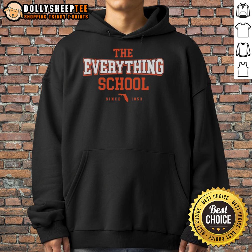 Premium The Everything School Florida College Fans Hoodie Premium The Everything School Florida College Fans Hoodie in vibrant colors, perfect for showing school spirit.