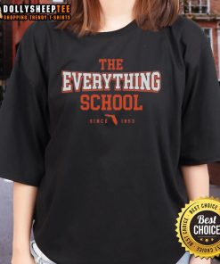 Alt Text: Premium The Everything School Florida College Fans Ladies Tee in vibrant colors, perfect for stylish game day outfits.
