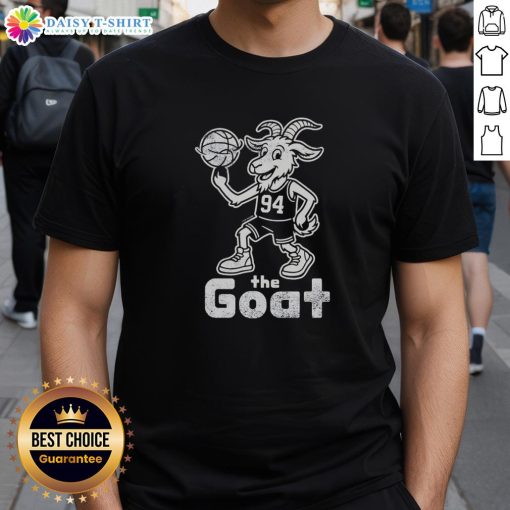 Premium The Goat 94 Basketball T-Shirt featuring a stylish design, perfect for basketball fans and streetwear enthusiasts.