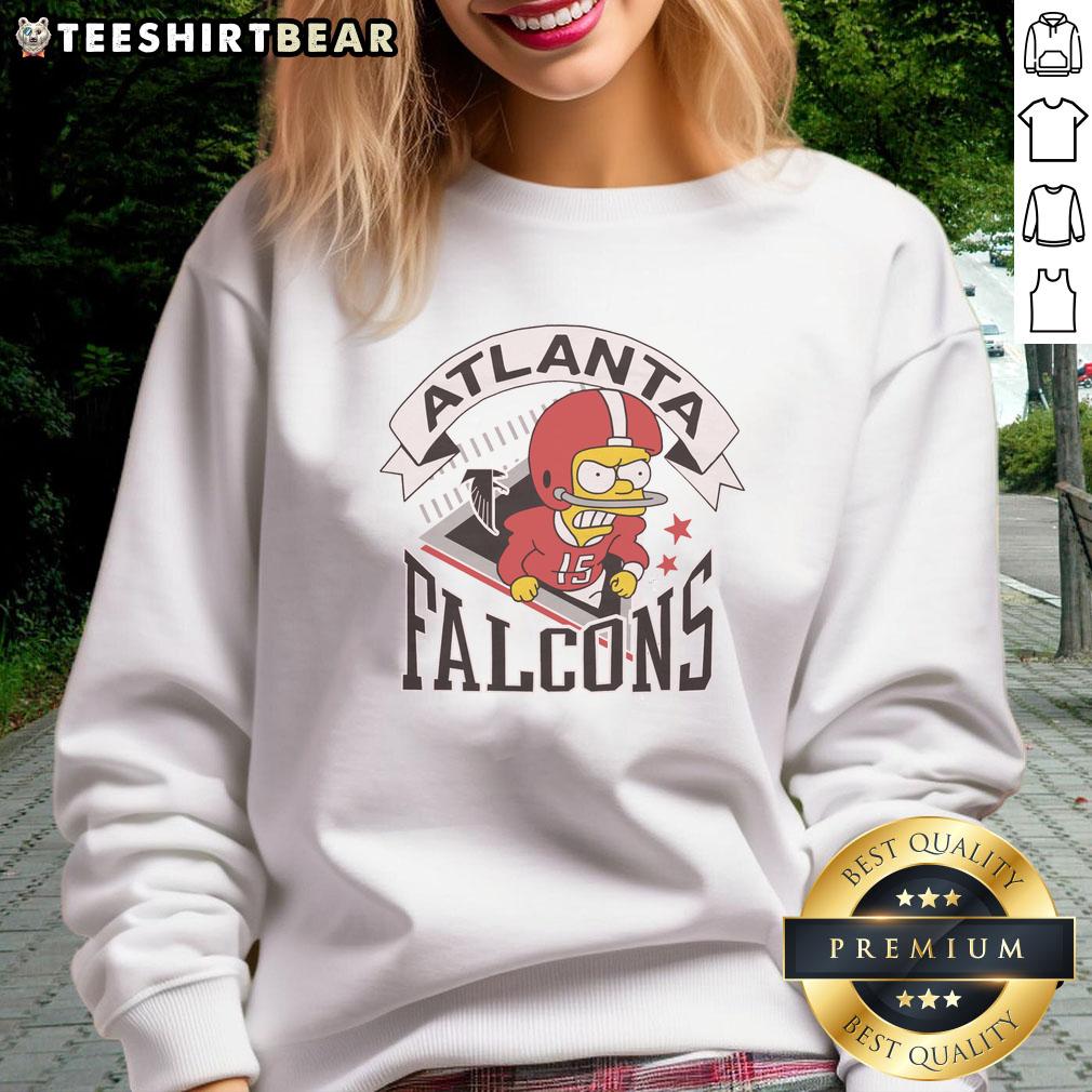 Premium The Simpsons Bart X Atlanta Falcons Sweatshirt