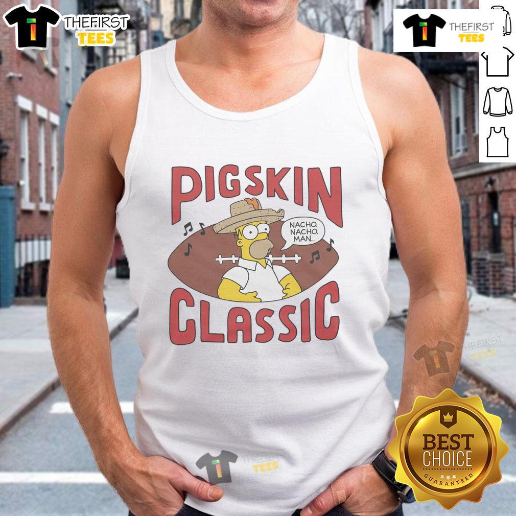 Premium The Simpsons Pigskin Classic Tank Top Premium The Simpsons Pigskin Classic Tank Top featuring vibrant cartoon graphics and a comfortable fit for fans.