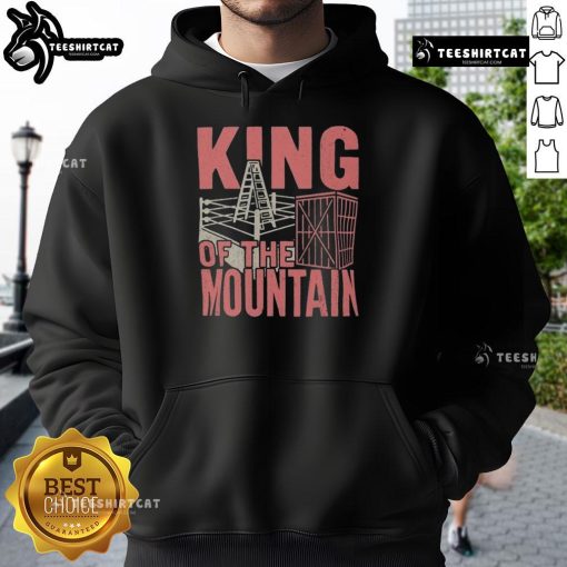 Premium TNA King of the Mountain Hoodie featuring a stylish design and comfortable fit, perfect for wrestling fans.
