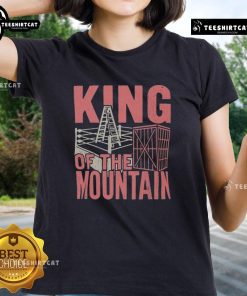 Premium TNA King of the Mountain ladies tee featuring a stylish design, perfect for fans of wrestling apparel.