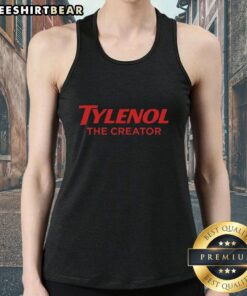 Alt Text: Premium Tylenol The Creator tank top featuring a stylish design, perfect for casual wear and music fans.