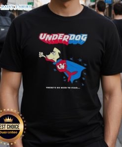 Vintage Premium Underdog T-Shirt from 1964-1967 featuring iconic cartoon character design, perfect for nostalgic fans.