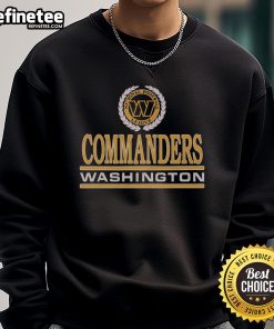 Premium Washington Commanders Crest Sweatshirt featuring bold logo and comfortable design for fans and athletes.