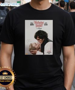 Premium Wuthering Heights movie T-shirt featuring Margot Robbie and Jacob Elordi, perfect for fans of the film.