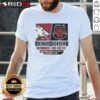 Stylish Arkansas Razorbacks vs Arkansas State Red Wolves Showdown 2025 T-Shirt featuring team logos and vibrant colors.