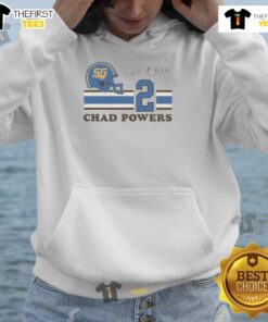 Pretty Chad Powers signature jersey hoodie featuring a stylish design and vibrant colors, perfect for fans and collectors.