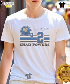 Pretty Chad Powers Signature Jersey T-Shirt featuring a stylish design and vibrant colors, perfect for sports fans.