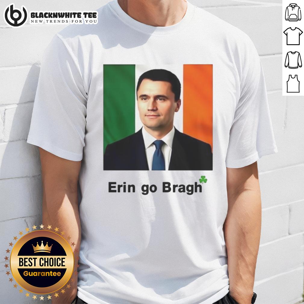 Pretty Erin Go Bragh Charlie Kirk T Shirt Pretty Erin Go Bragh Charlie Kirk T-Shirt featuring vibrant green design and Irish symbols for St. Patrick's Day celebrations.