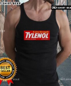 Pretty Extra Strength Tylenol logo tank top featuring a stylish design, perfect for casual wear and Tylenol fans.