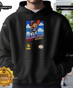 Pretty Golden State Valkyries Basketball 8-Bit Hoodie featuring vibrant graphics and a stylish design for fans.