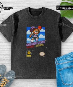 Alt Text: Pretty Golden State Valkyries Basketball 8-Bit Washed T-Shirt featuring vibrant graphics and a stylish design.