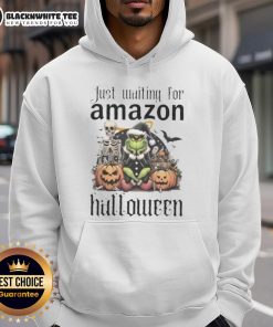 Pretty Grinch Halloween hoodie, perfect for festive celebrations and cozy fall vibes, available on Amazon.