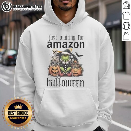 Pretty Grinch Halloween hoodie, perfect for festive celebrations and cozy fall vibes, available on Amazon.