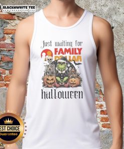Pretty Grinch Halloween tank top for Family Dollar, featuring a festive design perfect for Halloween celebrations.