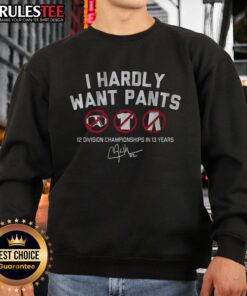 Clayton Kershaw sweatshirt celebrating 12 division championships in 13 years, perfect for fans of the MLB star.