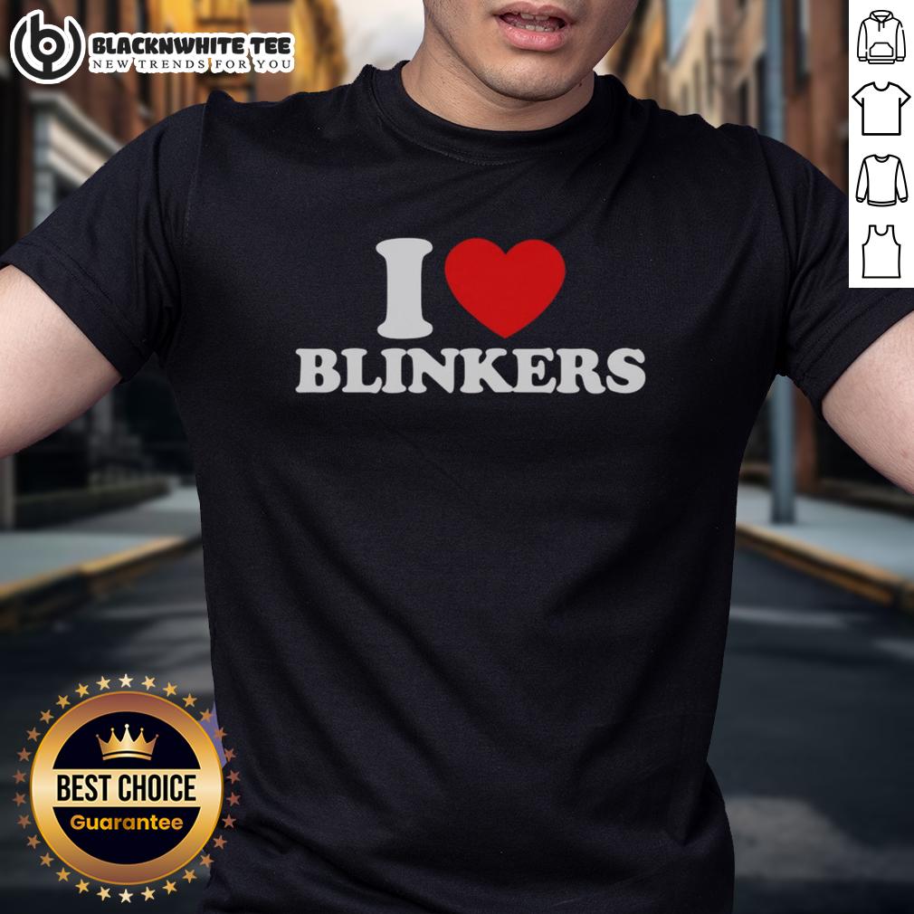 Pretty I Love Blinkers T Shirt Pretty I Love Blinkers T-Shirt featuring a vibrant design, perfect for car enthusiasts and fashion lovers alike.