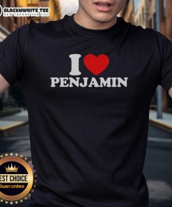 Pretty I Love Penjamin T-Shirt featuring a stylish design and vibrant colors, perfect for casual wear and gifts.