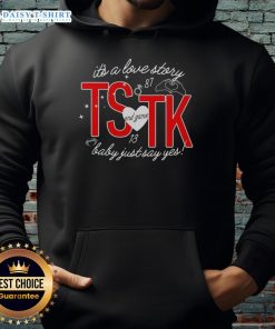 Stylish Pretty It's A Love Story hoodie featuring 'Just Say Yes' for fans of the end game theme. Perfect for cozy wear!