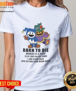 Alt Text: Pretty Jack Frost Shin Megami Tensei Born to Die tee for ladies, featuring a stylish design from 1989.