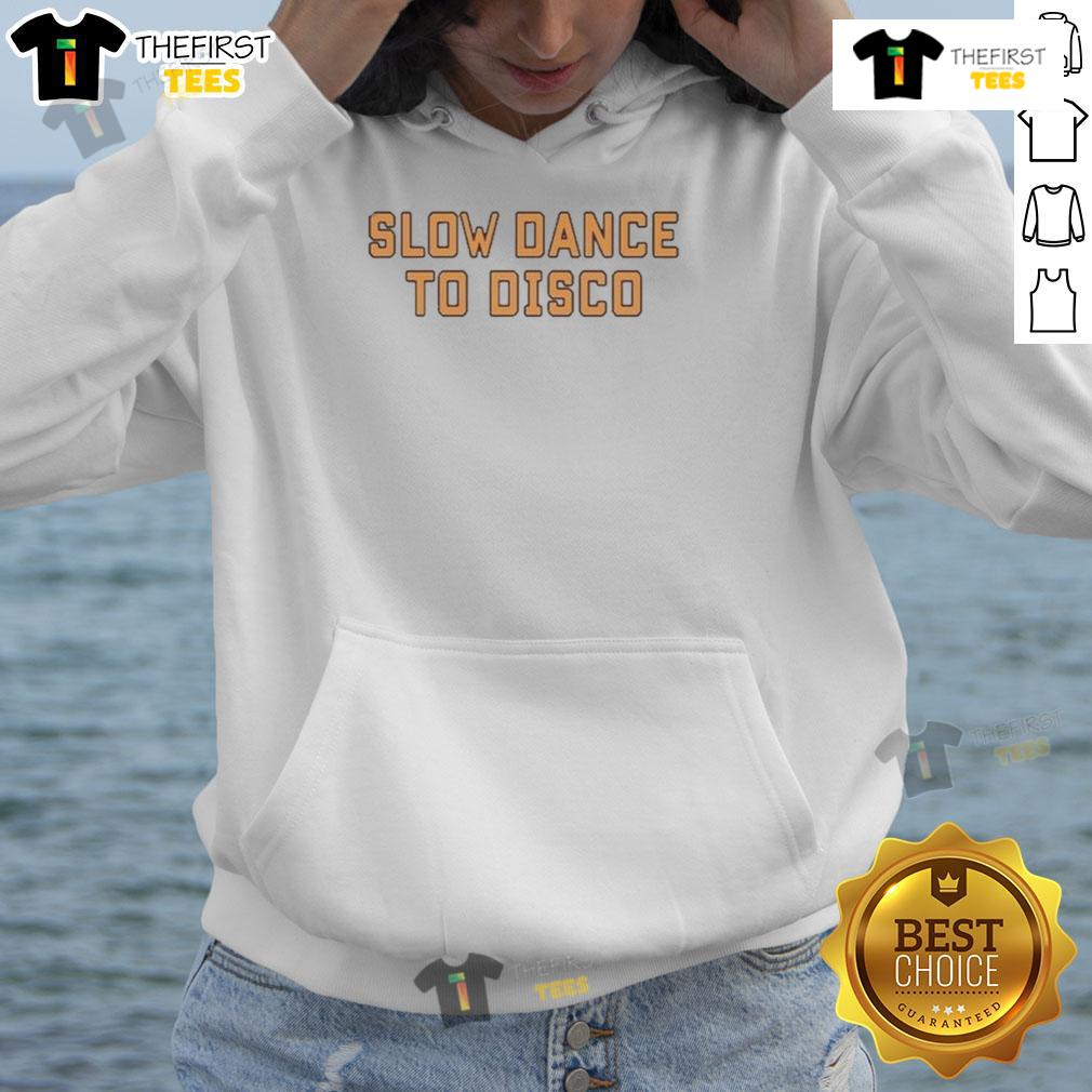 Pretty Joseph Slow Dance To Disco Hoodie Pretty Joseph in a slow dance wearing a stylish disco hoodie, showcasing vibrant colors and a modern urban vibe.