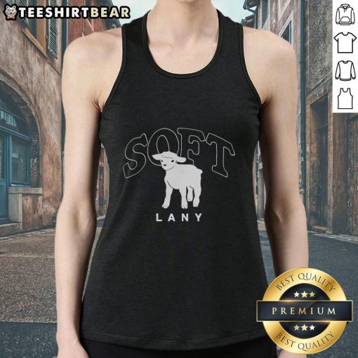 Pretty Lany Soft Tank Top in pastel pink, featuring a lightweight design perfect for casual summer outfits.
