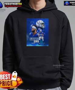 Alt Text: Stylish Pretty Lucas Oil Indianapolis Colts Game Day Hoodie perfect for football fans at the stadium or home.