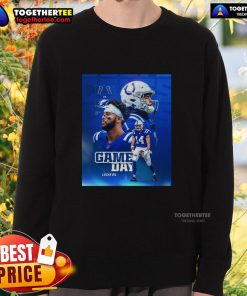Pretty Lucas Oil Indianapolis Colts Game Day Sweatshirt in blue, perfect for fans attending games at Lucas Oil Stadium.