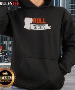 Pretty Matt Mitchell Roll Trees Hoodie featuring vibrant tree graphics, perfect for outdoor enthusiasts and stylish comfort.