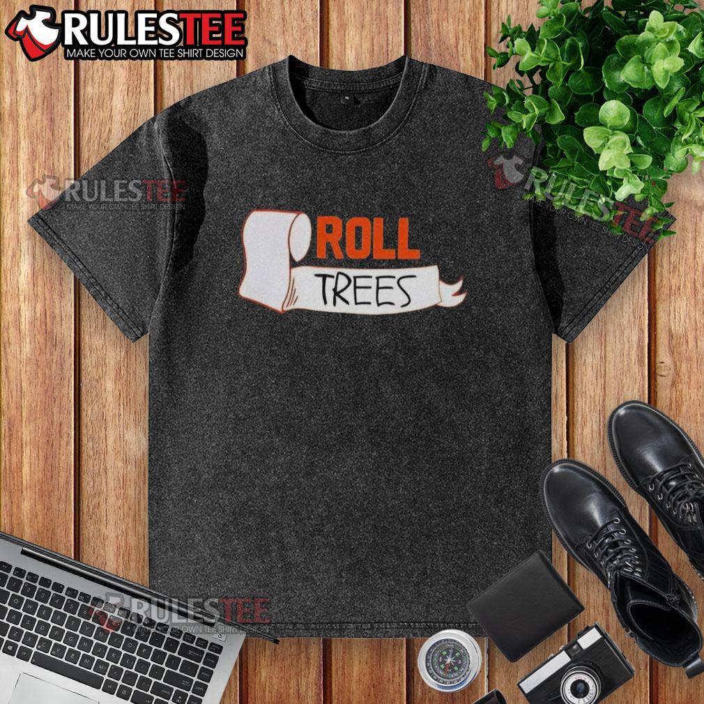 Pretty Matt Mitchell Roll Trees Washed T Shirt Pretty Matt Mitchell Roll Trees washed t-shirt featuring a vibrant tree design and soft, comfortable fabric.