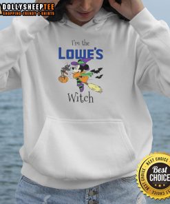 Pretty Minnie Mouse Halloween hoodie for kids, featuring a witch theme perfect for trick-or-treating this Halloween.