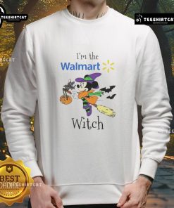 Pretty Minnie Mouse Halloween sweatshirt for kids at Walmart, perfect for trick or treating this spooky season.