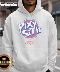 Pretty Pixy Sith Candy Powered Dark Sabers Hoodie featuring vibrant graphics and a stylish design for fans.