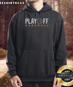 Stylish Pretty Playoff Baseball Clock Hoodie in vibrant colors, perfect for fans to showcase team spirit.